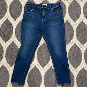 Abercrombie & fitch curve love the super skinny high rise